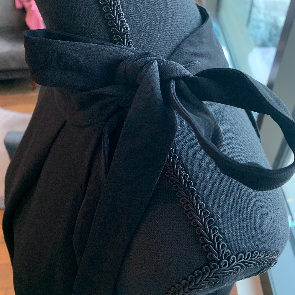 Theory Bow Neck Dress